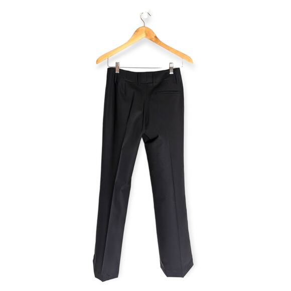 Hugo Boss Black Teresa Virgin Wool Blend Mid Rise Trousers Size Women's 2 - Picture 6 of 9